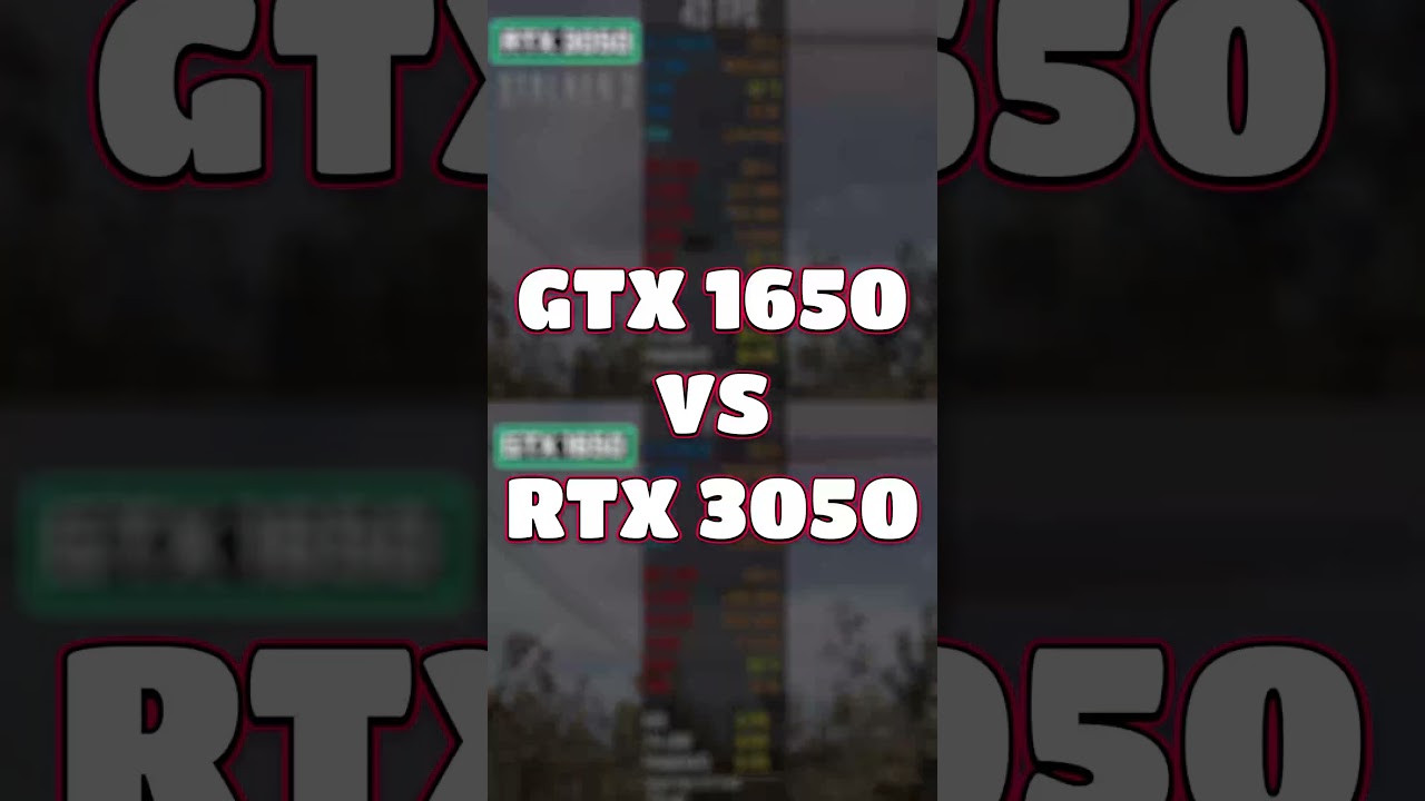 GTX 1650 vs RTX 3050: Too Weak for 2025 Gaming?
