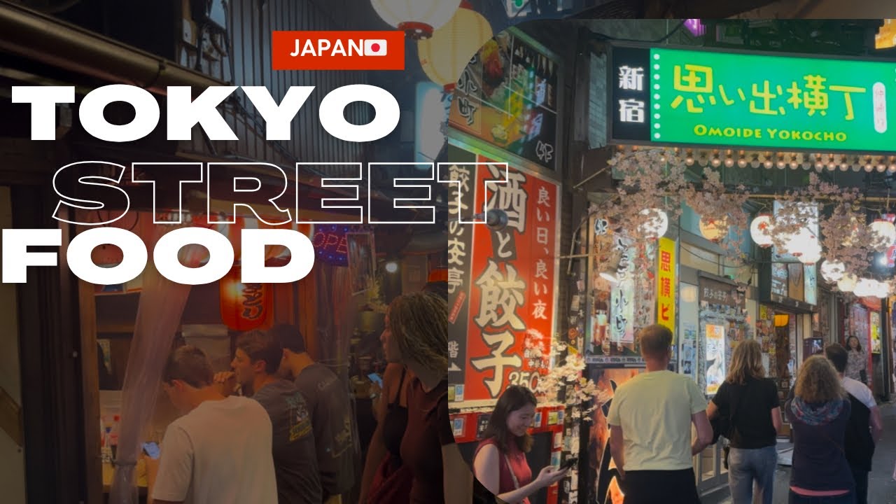 [4k]🇯🇵Shinjuku tokyo street food night Omoide Yokocho 新宿西口 思い出横丁