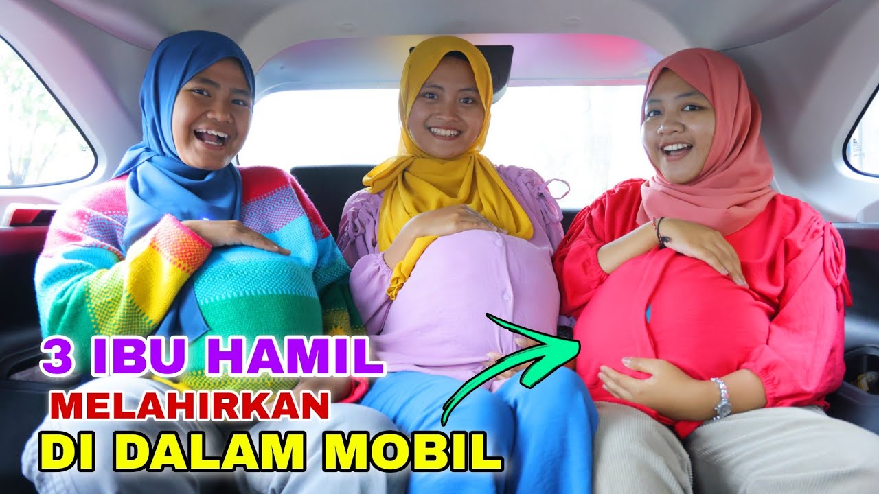 TANTANGAN 24 JAM JADI IBU HAMIL MELAHIRKAN DI DALAM MOBIL | CHIKAKU CHANNEL