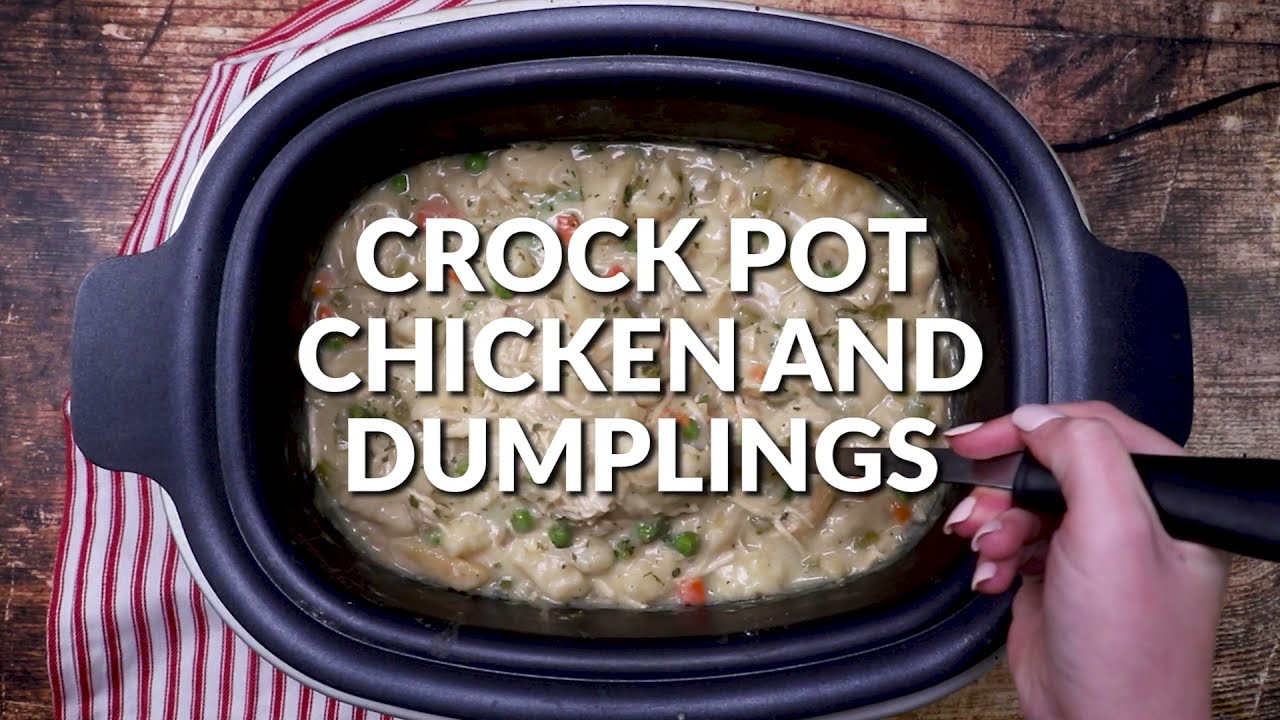 How to make: Crock Pot Chicken and Dumplings