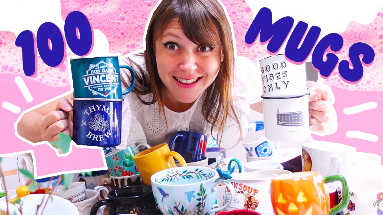 On trie mon ÉNORME collection de mugs ! ☕