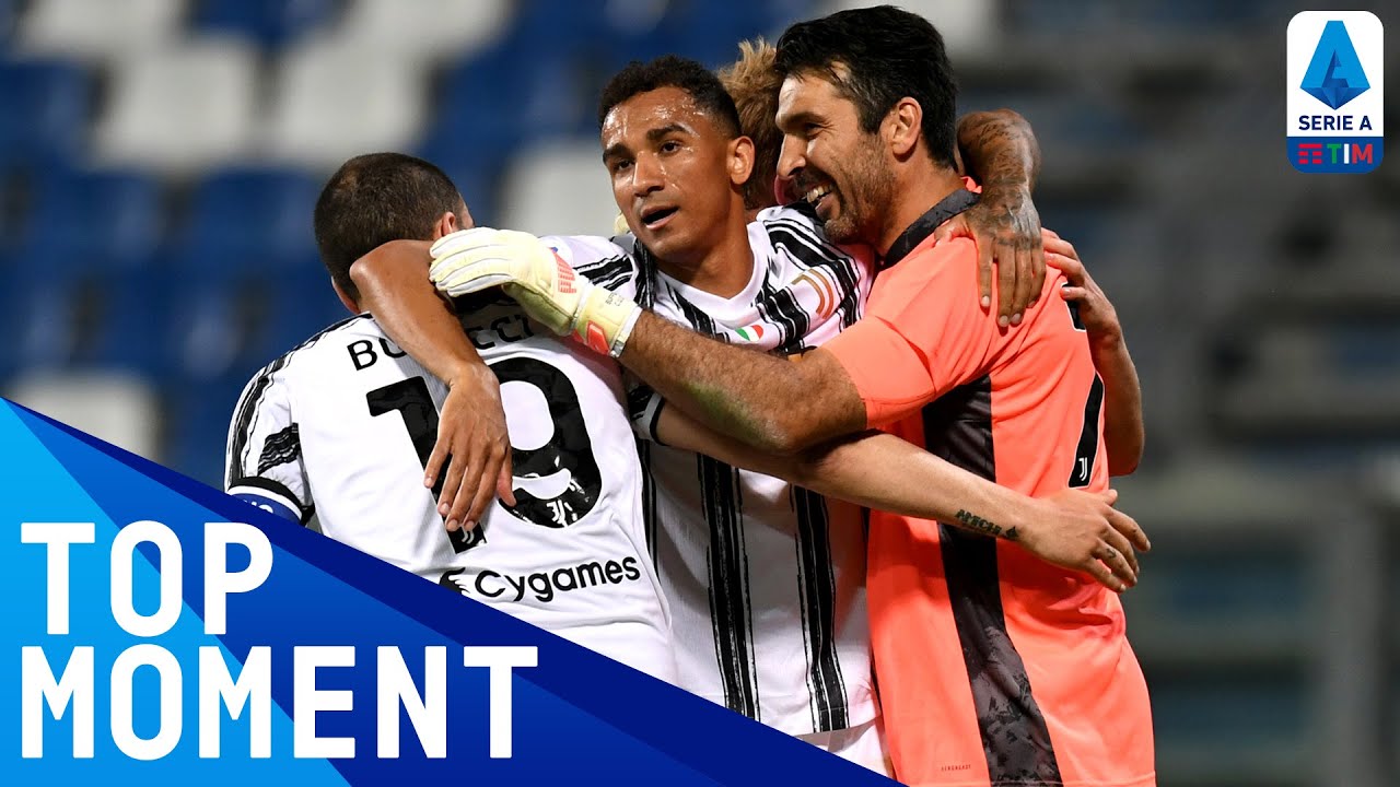Buffon denies Sassuolo a lead by saving Berardi's penalty | Sassuolo 1-3 Juventus | Serie A TIM