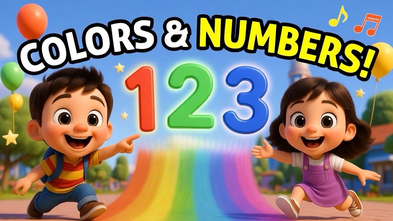 Ali and Zoya’s Happy Learning Song 🌟 | Kids Music Video