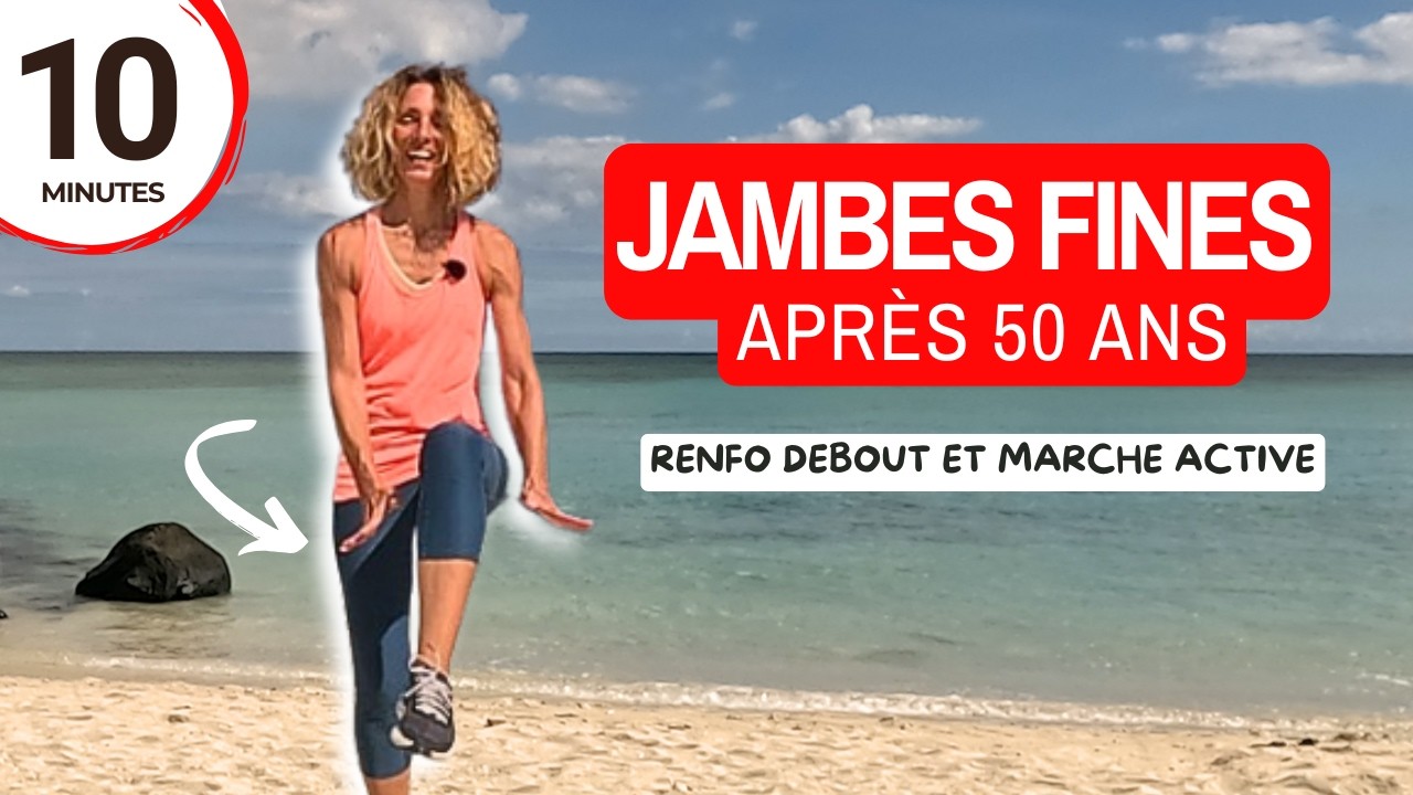 3 exercices pour tonifier cuisses et fessiers avec la marche active