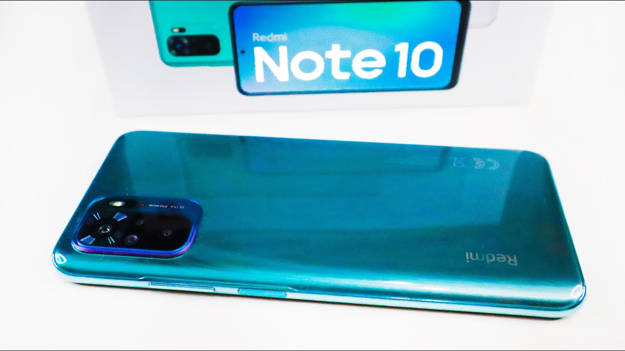 Xiaomi REDMI NOTE 10 Unboxing ASMR