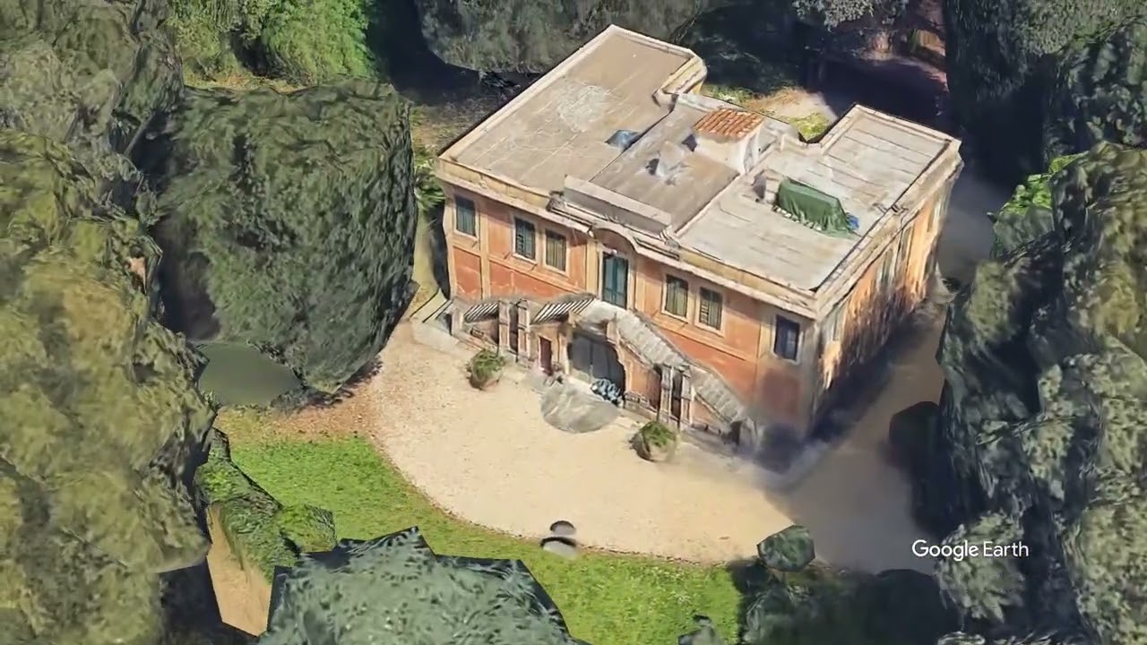 Un volo virtuale su Villa Ada