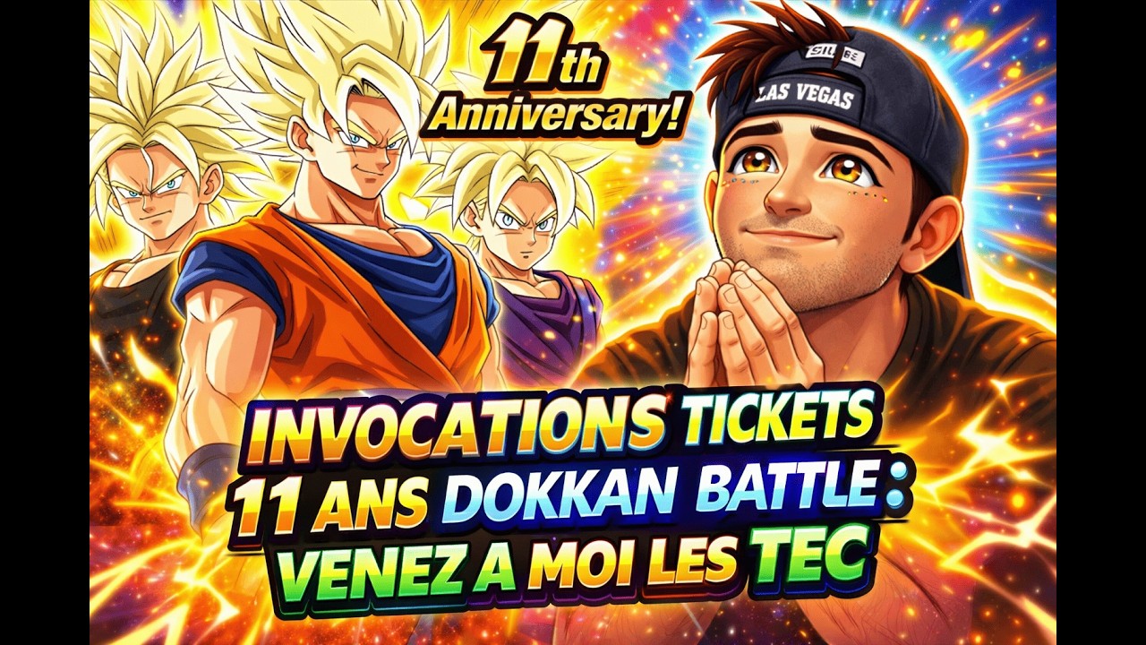 INVOCATIONS PORTAIL TICKETS 11 ANS DOKKAN BATTLE, IL ME FAUT 3 TEC 🤞🤞🤞