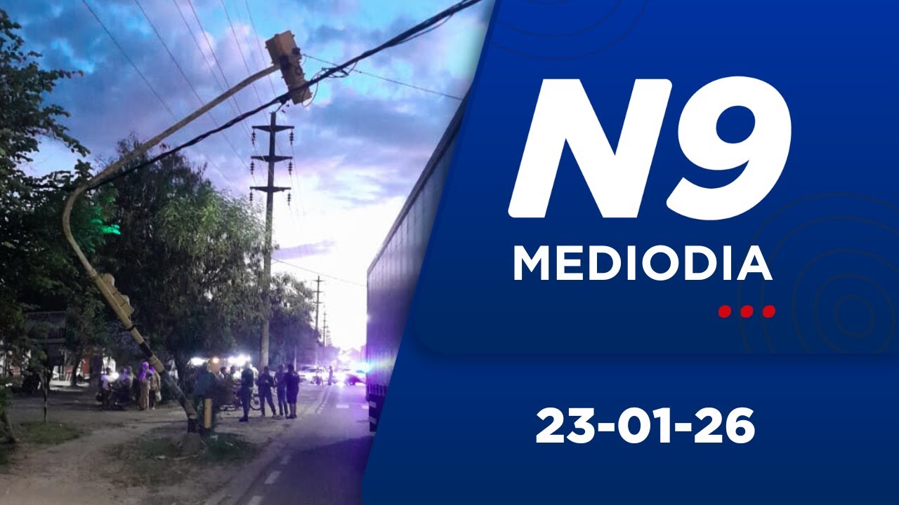 NOTICIERO 9 MEDIODIA - 23.01.26