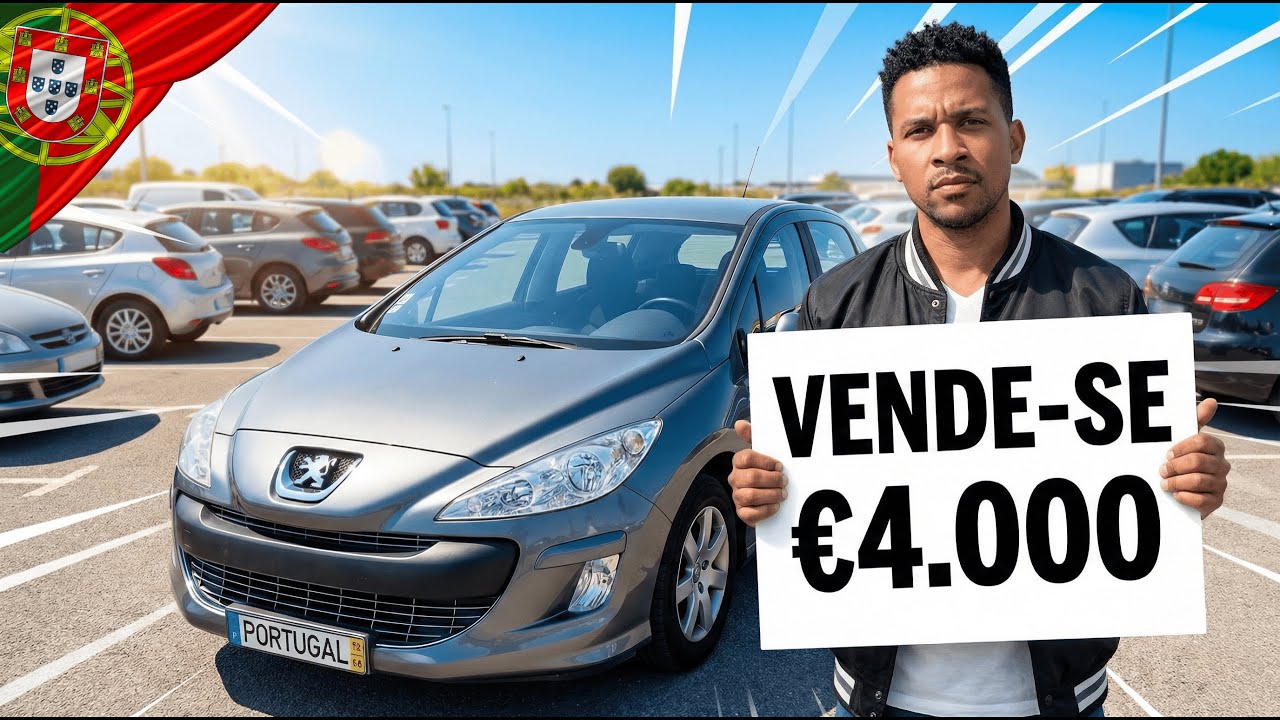 PREÇOS DE CARROS BARATOS EM PORTUGAL 🇵🇹 PREÇOS DE 1000 A 4000 EUROS