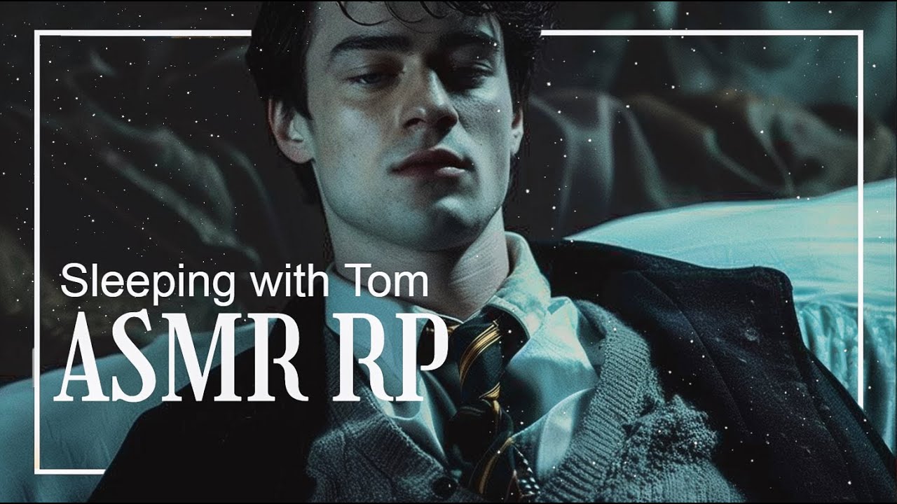 You sleeping next to Tom Riddle in the room - ASMR RP COMFORT (mumbling + rain sounds)