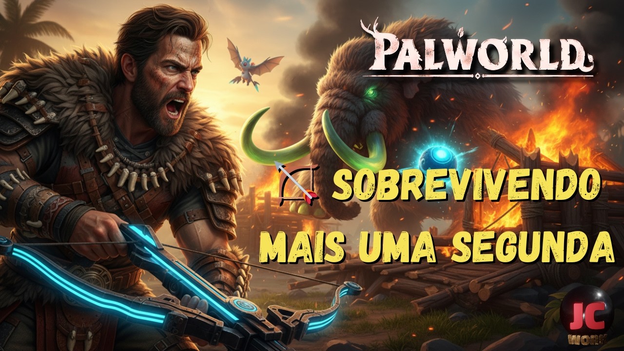 🏹 Sobrevivendo mais uma SEGUNDA em Palworld