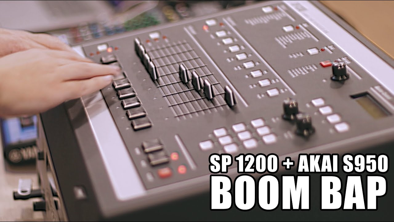 SP1200 and AKAI S950 - Boom Bap Beat 1 