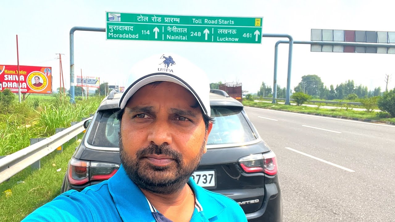 Delhi To Bareilly Highway | #jeepcompass #delhi #bareilly