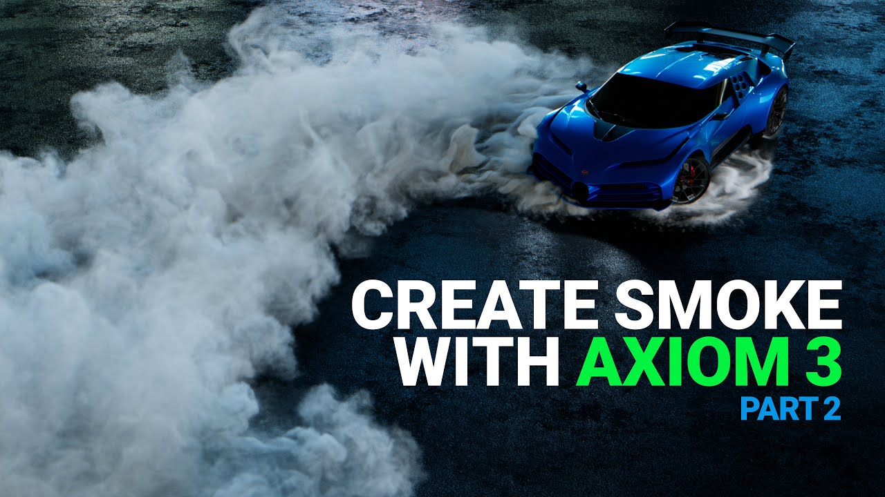 Create smoke burnouts in Houdini 20.5 with Axiom Solver 3 (Part 2)