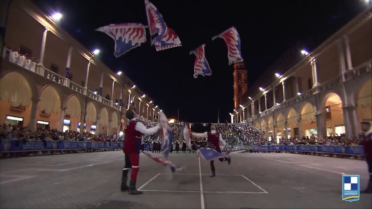 TENZONE AUREA 2019 FINALE COPPIE MUSICI E SBANDIERATORI BORGO SAN GIOVANNI-FERRARA CHIODI-RAMARI