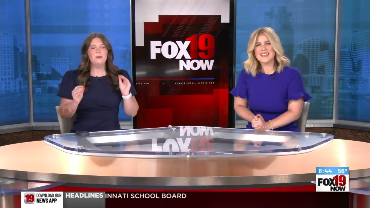 Anna DuVall --FOX19 WXIX 8:30 8/31 Cincinnati, OH