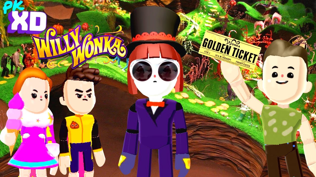 A FANTÁSTICA FÁBRICA DO MILLY WONKA NO PK XD !