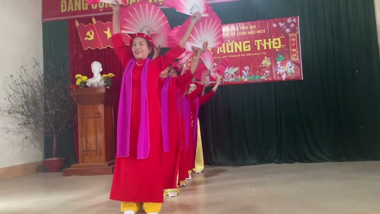 Múa LỜI CHUC CỦA MÙA XUÂN-Cụm Tân Thành, Thị Tứ, Tân An