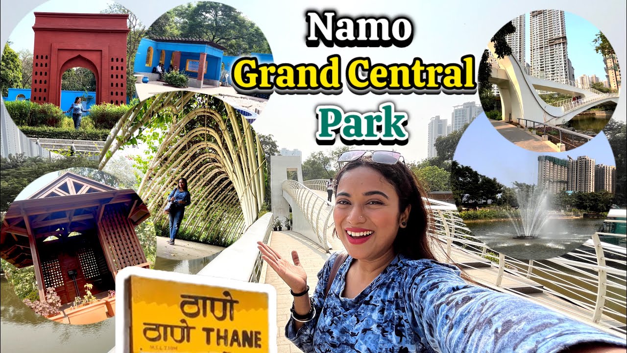 NAMO THE GRAND CENTRAL PARK🌴THANE🤩Lake View🛥️Dubai Hai Ya New York😰Very Peaceful☺️