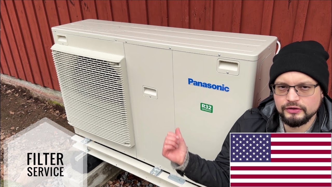 Очистка водяного фильтра в тепловом насосе воздух-вода Panasonic