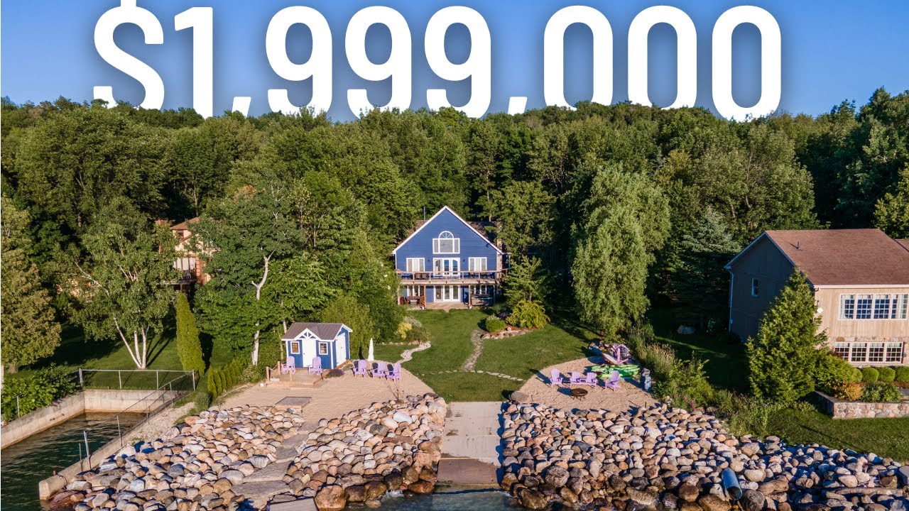 SOLD! See inside this SPECTACULAR $1,999,000 waterfront home on Georgian Bay!
