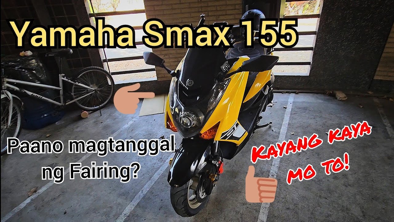 How to remove Yamaha Smax 155 Fairings