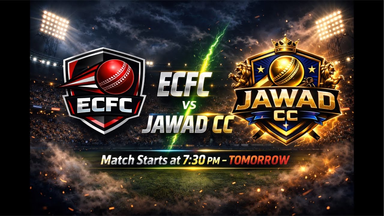 Ecfc vs jawad cc