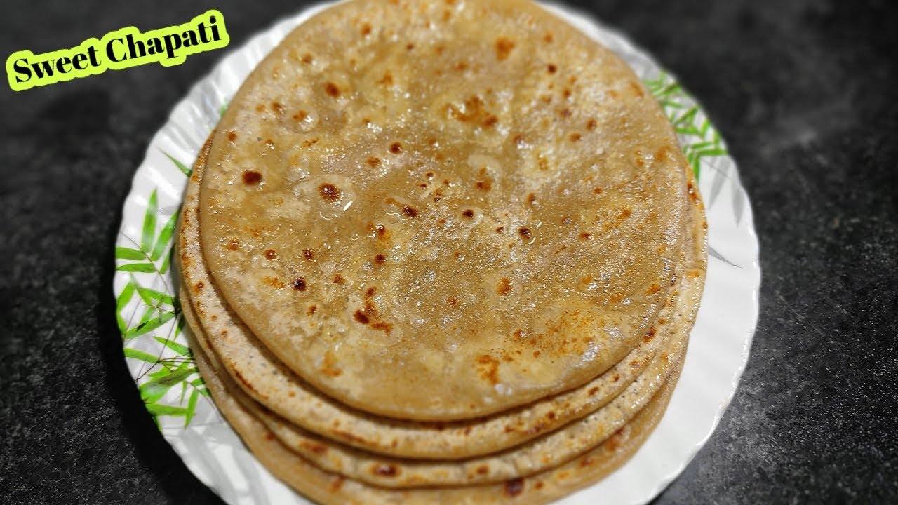 Sweet Chapati recipe | Instant Sweet Chapati | Mithi Roti