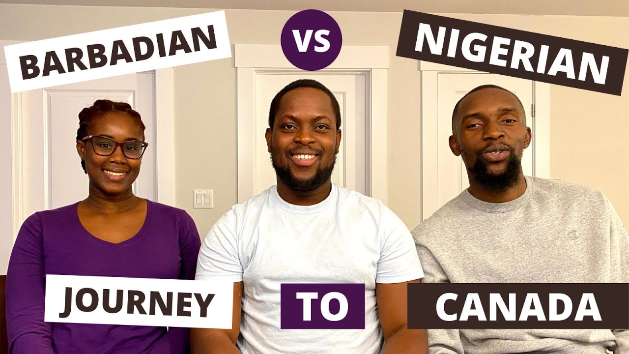 Barbadian vs Nigerian; Journey to Canada. Comparing a Nigerian and a Bajan's journey to Canada