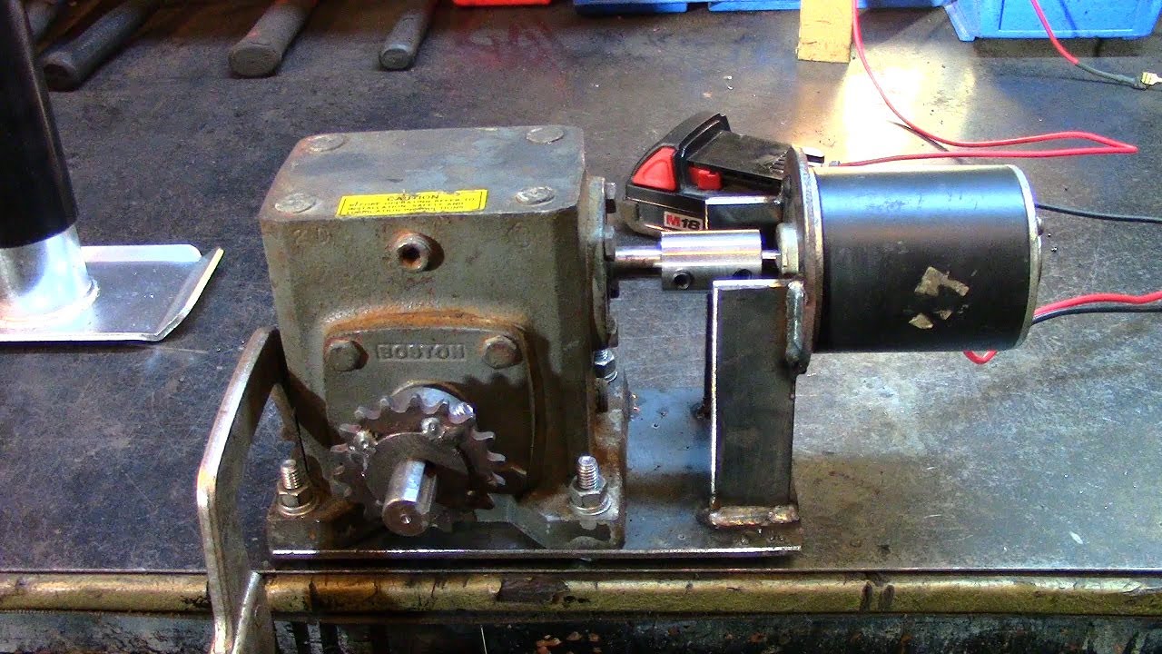 Part 1: Electric Utility Hoist/Engine Hoist (Gearbox Build)