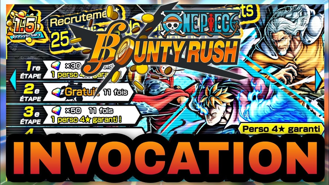RAYLEIGH OU RIEN !!! | INVOCATION | ONE PIECE BOUNTY RUSH FR - OPBR