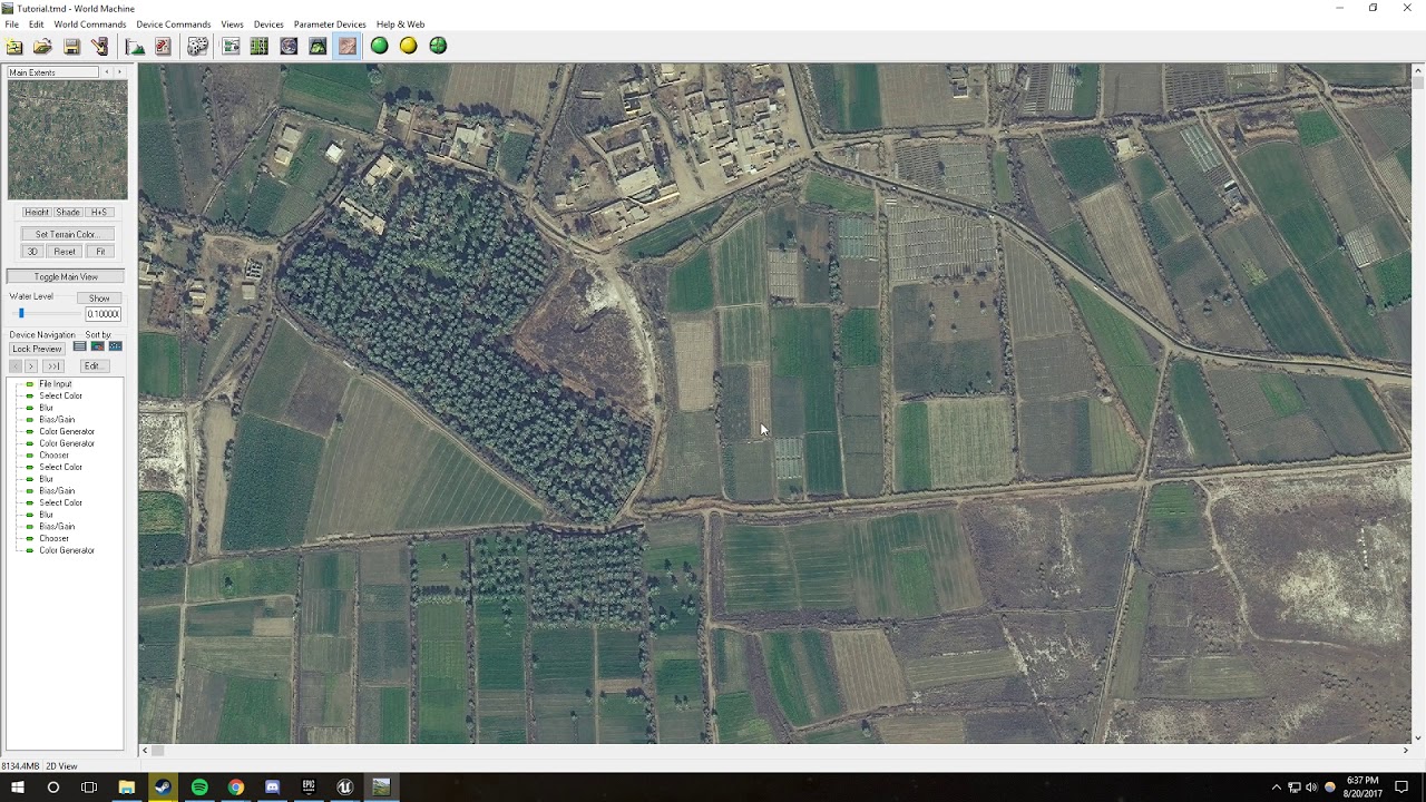 Creating Realistic Splatmaps From Satellite Images for the Squad SDK