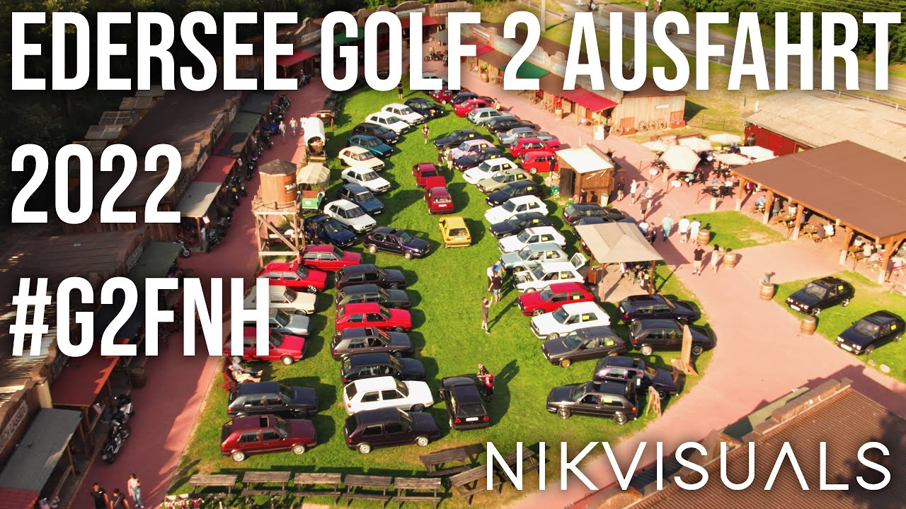 VW Golf 2 Edersee Tour 2022 #G2FNH - Aftermovie by NikVisuals
