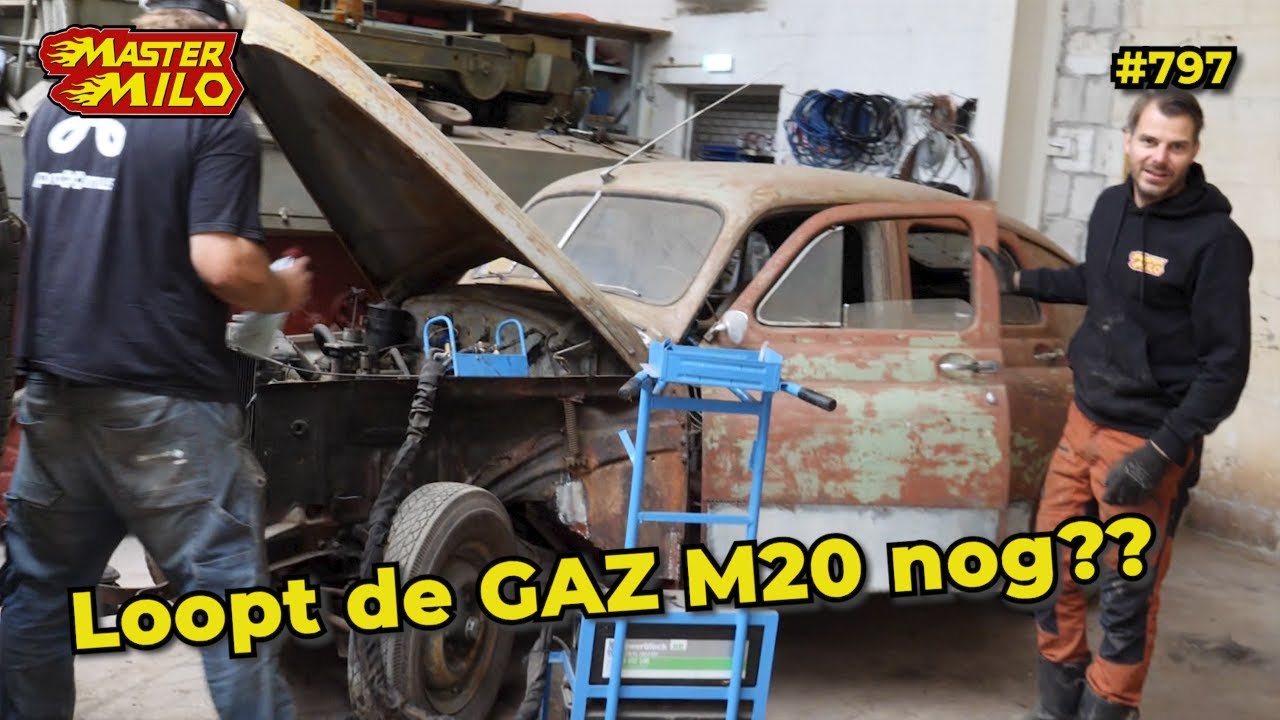 GAZ M21, Ford Consul & GAZ M20 starten #797