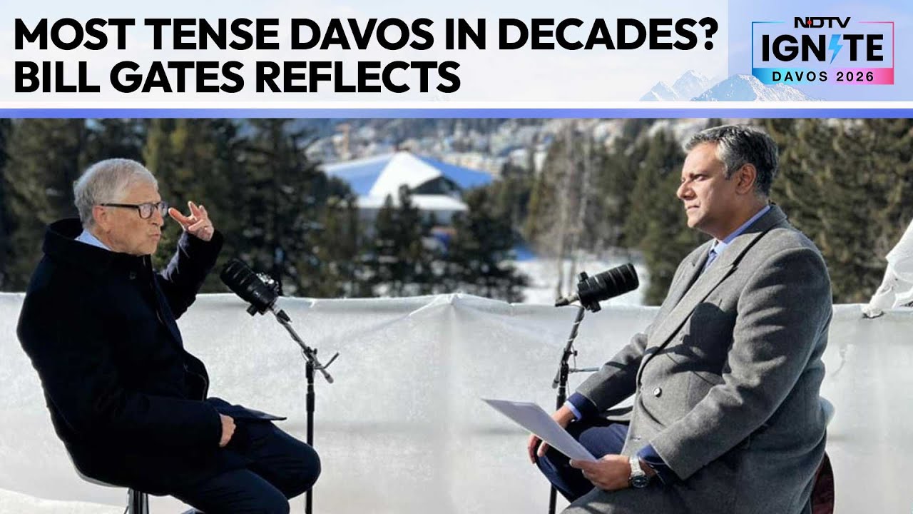 Bill Gates Davos 2026 | Most Tense Davos Since The 1960s? Bill Gates Reflects On A Turbulent World