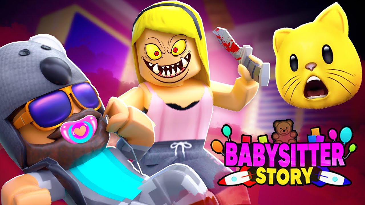 I KNEW IT WAS HER!! | Roblox Babysitter Story [ALL ENDINGS]