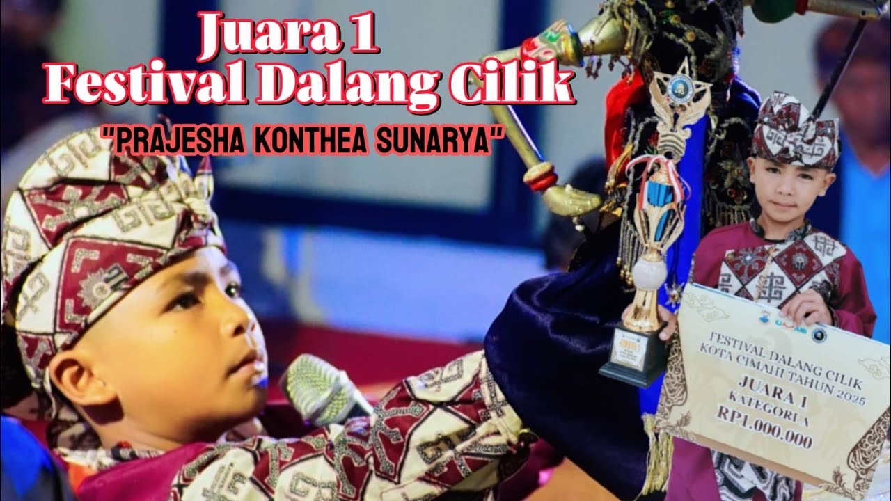JUARA 1 DALANG CILIK "PRAJESHA KONTHEA KOSASIH SUNARYA"