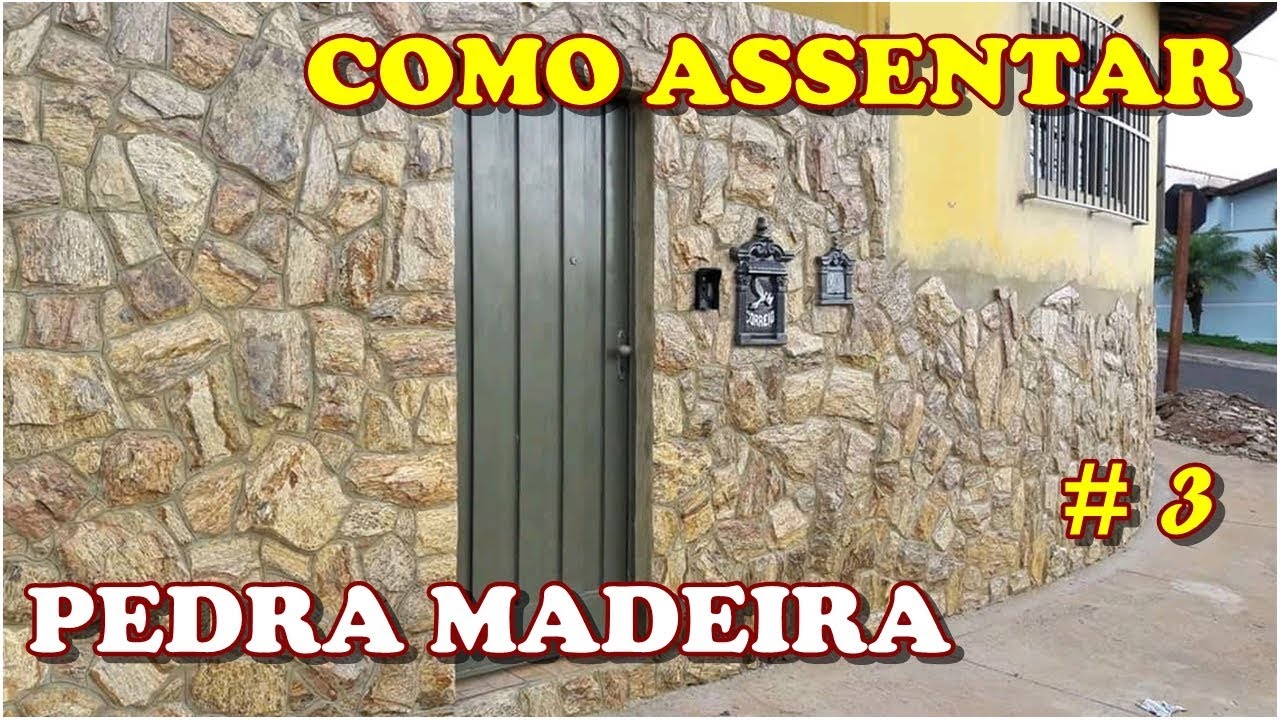 PEDRA MADEIRA passo a passo (PARTE 3)