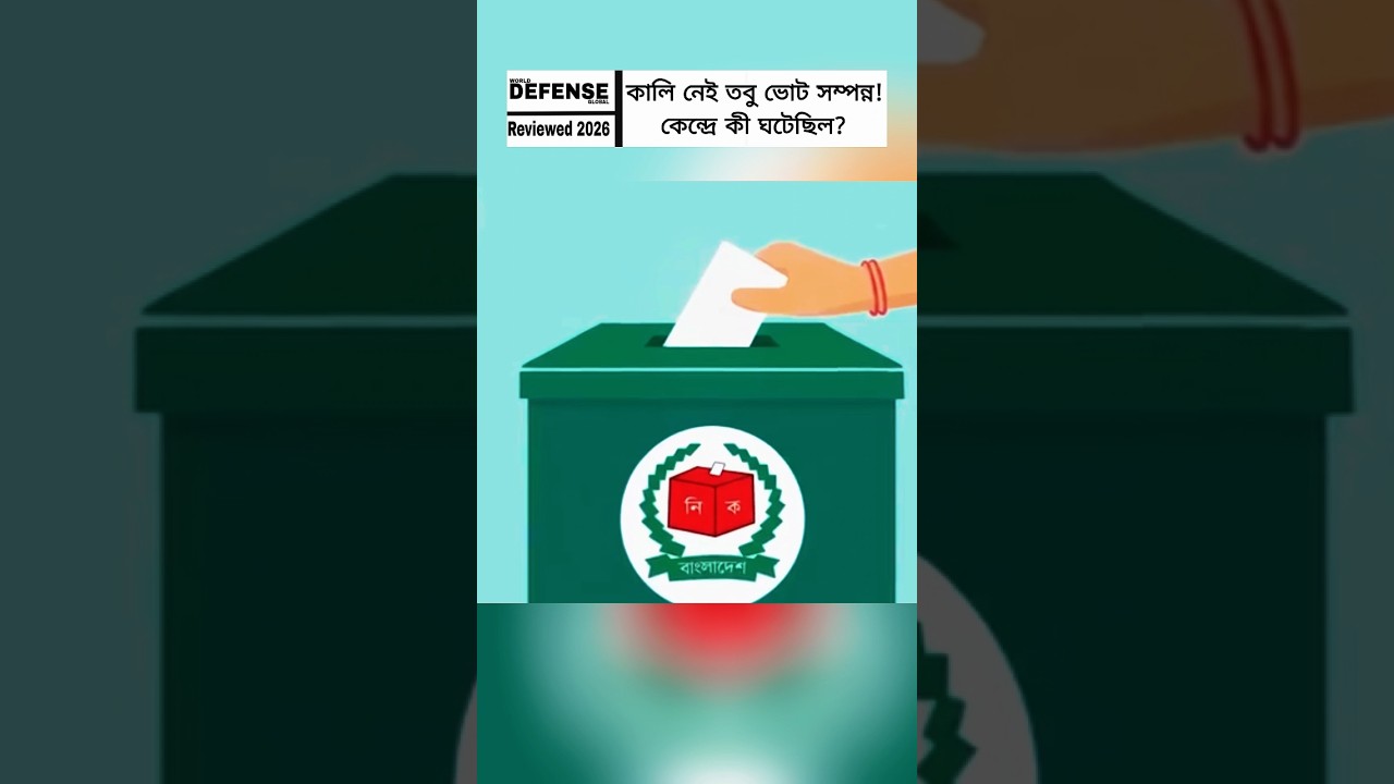 Vote Cast Without Voters? Ink, Crowd, and Serious Questions | National Election 2026