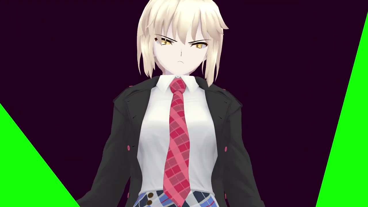 [FGO] Salter Status Greenscreen Template