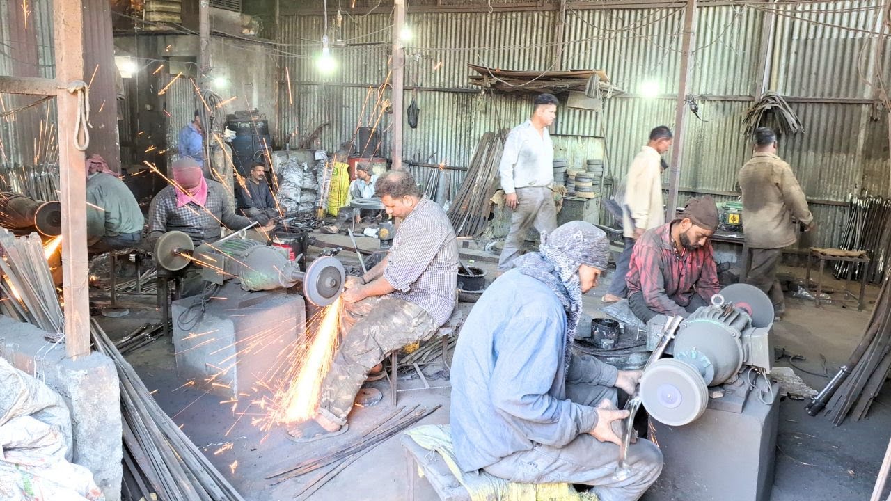 Making of Famous Sikh Tega Sword / Indian Sword Making