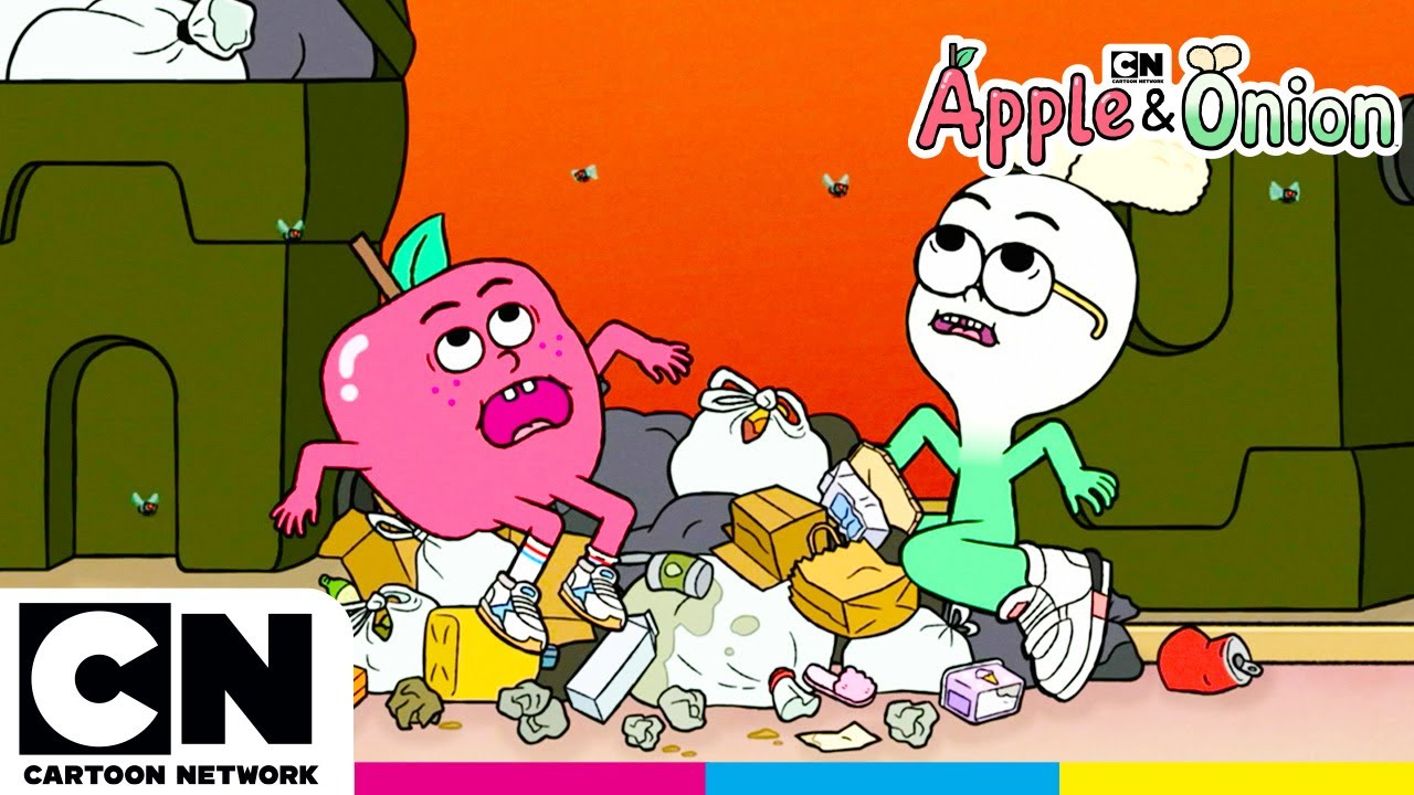 Turning a Cafe into Total Chaos! | Apple & Onion |Cartoon Network UK