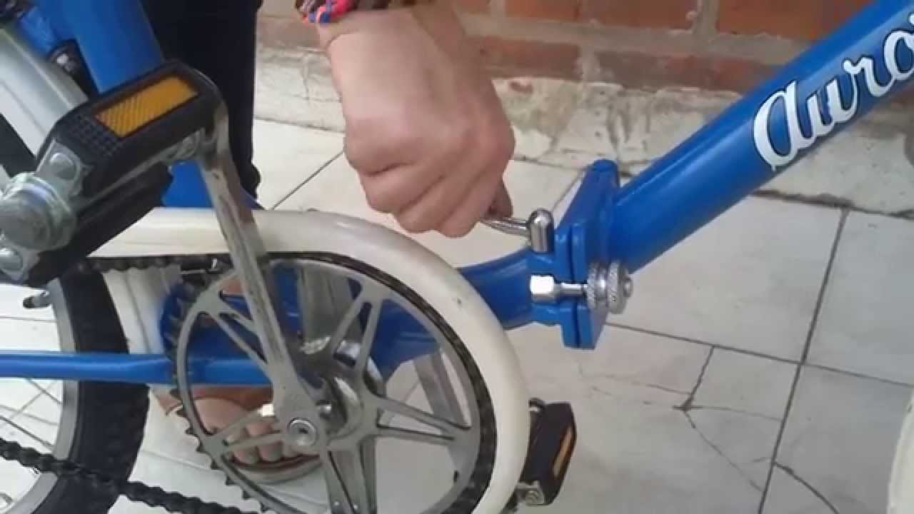 LA MEJOR MANERA DE PLEGAR TU BICI PLEGABLE RETRO