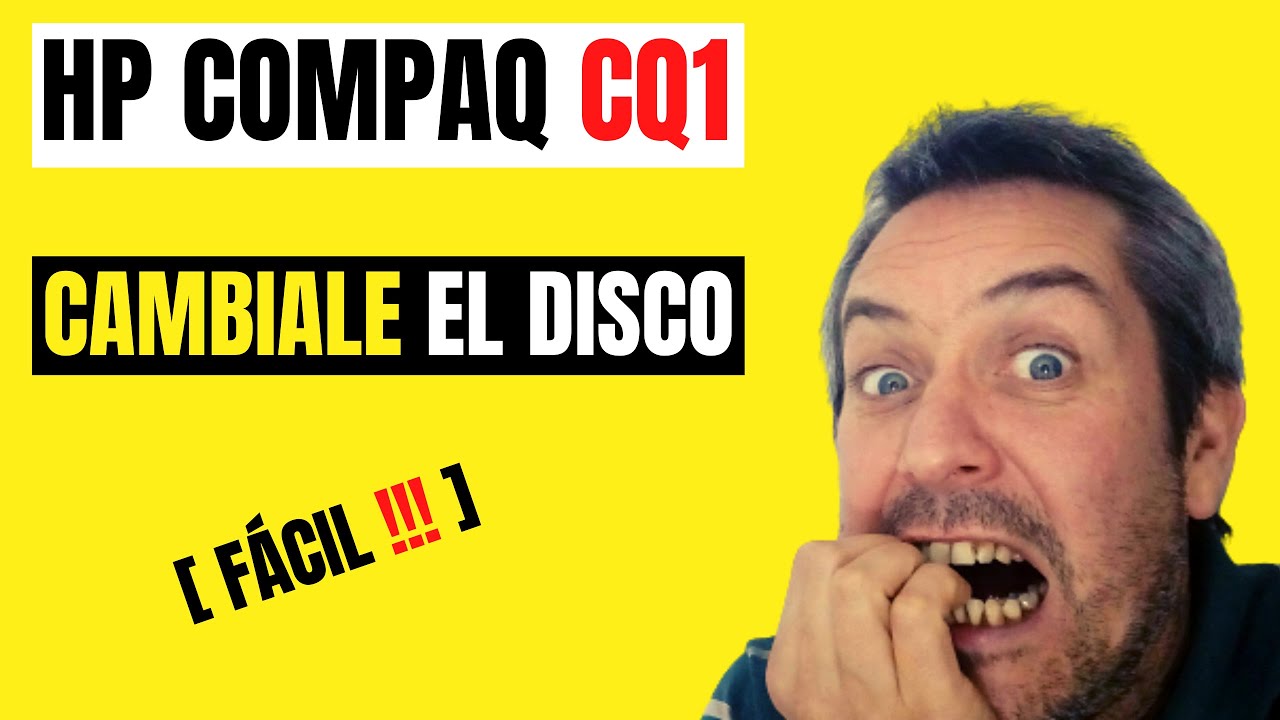 CAMBIAR DISCO RÍGIDO 📀 de All in One HP Compaq Presario CQ1 modelo 1405LA - [ EN 5 MINUTOS!!! ]