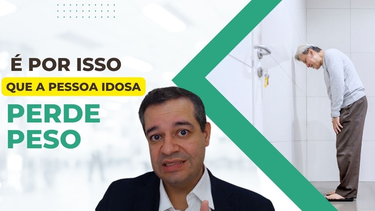 &Eacute; POR ISSO QUE A PESSOA IDOSA PERDE PESO | Dr Fl&aacute;vio Jambo