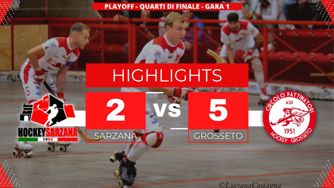 🎥 Sarzana 2 - 5 Grosseto | Gara 1 - Quarti di finale - Playoff - (Highlights e Intervista)
