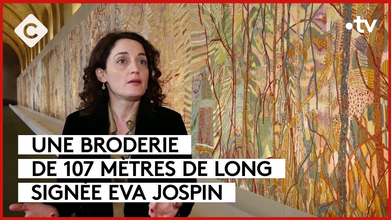 La chambre de soie d’Eva Jospin - L’Œil de Pierre Lescure - C à vous - 20/06/2024