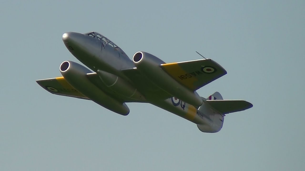 Meteor T7 WA591 at Sywell 19th August 2012