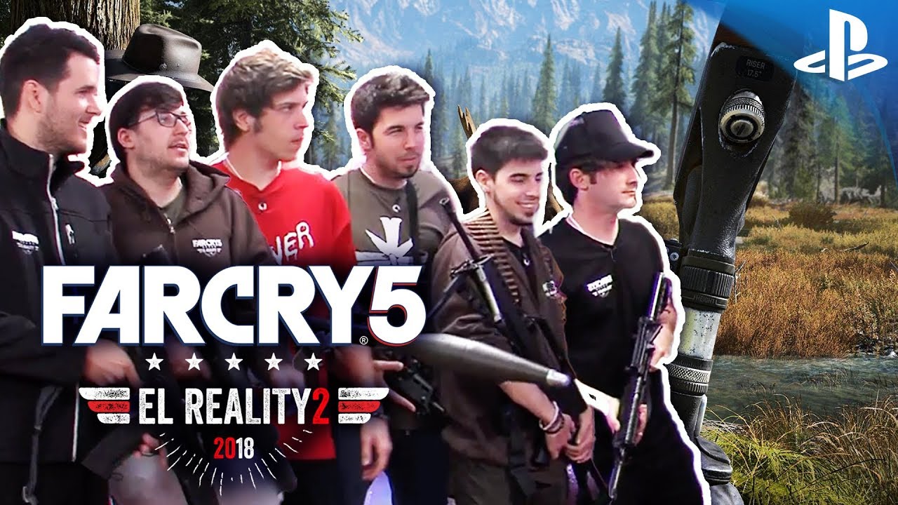 BEST MOMENTS de Far Cry 5 El Reality 2 -  con RUBIUS, LUZU, WILLYREX, ALEXBY11, MANGEL Y PERXITAA