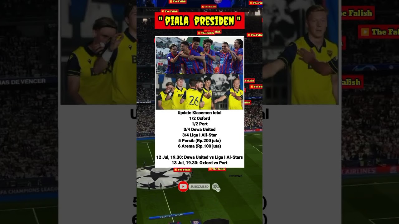 PIALA PRESIDEN ~ OXPROT UNITED VS PORT FC #beritatimnas #football #pialapresiden